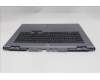 Lenovo 5CB1S90413 C-Cover with keyboard, Russian, Luna Grey, RGB Backlight, US
