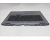 Lenovo 5CB1S90432 C-Cover with keyboard, Switzerland, Luna Grey, RGB Backlight, UK