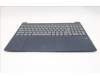 Lenovo 5CB1S90639 C-Cover with keyboard, German, Cosmic Blue, Backlight, UK