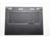 Lenovo 5CB1S90672 C-Cover with keyboard, French, Eclipse Black