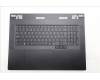 Lenovo 5CB1S90685 C-Cover with keyboard, UK English, Eclipse Black, UK