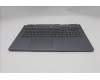 Lenovo 5CB1T10046 C-Cover with keyboard, German, White Backlight, UK