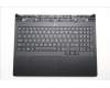 Lenovo 5CB1T18658 C-Cover with keyboard, English, Eclipse Black , RGB Backlight, US