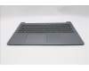 Lenovo 5CB1T18686 C-Cover with keyboard, Arabic, Luna Grey, Backlight, US