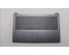 Lenovo 5CB1T18700 C-Cover with keyboard, Icelandic, Luna Grey, Backlight, UK