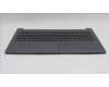 Lenovo 5CB1T50264 C-Cover with keyboard, UK English, Luna Grey, Backlight, UK