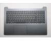 Lenovo 5CB1T50273 C-Cover with keyboard, French, Luna Grey, Non-Backlight, US
