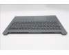 Lenovo 5CB1T50279 C-Cover with keyboard, Hungarian, Luna Grey, Non-Backlight, UK