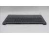 Lenovo 5CB1T50285 C-Cover with keyboard, Nordic, Luna Grey, Non-Backlight, UK