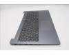 Lenovo 5CB1T50287 C-Cover with keyboard, Russian, Luna Grey, Non-Backlight, US
