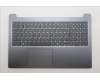 Lenovo 5CB1T50294 C-Cover with keyboard, UK English, Luna Grey, Non-Backlight, UK