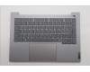 Lenovo 5CB1T53009 C-Cover with keyboard, Italian, Arctic Grey, Backlight, UK