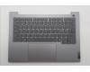 Lenovo 5CB1T53014 C-Cover with keyboard, Nordic, Arctic Grey, Backlight, UK