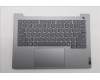 Lenovo 5CB1T53016 C-Cover with keyboard, Russian, Arctic Grey, Backlight, US