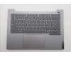 Lenovo 5CB1T53018 C-Cover with keyboard, Spanish, Arctic Grey, Backlight, UK