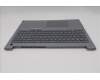 Lenovo 5CB1T57600 C-Cover with keyboard, US English Euro, Arctic Grey, Backlight, US