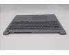Lenovo 5CB1T57613 C-Cover with keyboard, Nordic, Arctic Grey, Backlight, UK