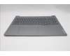 Lenovo 5CB1T57622 C-Cover with keyboard, UK English, Arctic Grey, Backlight, UK