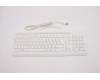 Lenovo 5D50U84485 Keyboard External,USB,UK English,White,Non_Backlight
