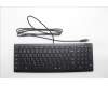 Lenovo 5D50U84553 Keyboard External, USB, Greek, Black