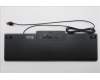 Lenovo 5D50U84785 AI Keyboard External, USB, Hungarian, Black