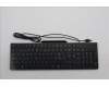 Lenovo 5D50U84800 AI Keyboard External, USB, Swiss French/German, Black