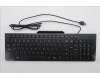 Lenovo 5D50U84812 AI Keyboard External, USB, Kazakhstan, Black