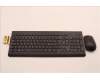 Lenovo 5KM0U87654 Keyboard_Mouse,Wireless,Italian,Black,Non_Backlight