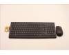 Lenovo 5KM0U87662 Keyboard_Mouse, Wireless, Russian Cyrillic, Black, Non Backlight