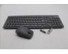 Lenovo 5KM0U87834 Keyboard_Mouse,2.4G,Arabic,Luna Grey
