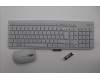 Lenovo 5KM0U87892 Keyboard_Mouse,2.4G,French,Cloud Grey