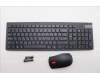 Lenovo 5KM0U87946 AI Keyboard_Mouse,2.4G,Greek/US English,Black