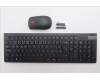 Lenovo 5KM0U87978 AI Keyboard_Mouse,2.4G,Czech/Slovakian,Black