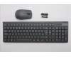 Lenovo 5KM0U88016 Keyboard_Mouse, 2.4G, UK English, Luna Grey, Black Wheel