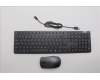 Lenovo 5KM0U88196 AI Keyboard_Mouse, Wireless, Slovenian, Storm Grey