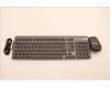 Lenovo 5KM1B81153 Keyboard_Mouse,Wireless,Swiss French/German,Storm Grey