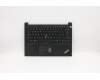 Lenovo 5M10V17026 C-Cover with keyboard, UK English, Black, Non-Backlight, UK