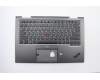 Lenovo 5M10V24971 C-Abdeckung mit Tastatur, Russisch, Eisengrau, WWAN