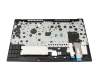 5M10W64520 original Lenovo keyboard incl. topcase DE (german) black/black with mouse-stick