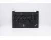 Lenovo 5M10W64524 C-Cover with keyboard, Italian, Black, Non-Backlight, Non-Fingerprint, UK