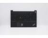 Lenovo 5M10W64629 C-Cover with keyboard, Italian, Black, Backlight, Fingerprint
