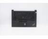 Lenovo 5M10W64667 C-Cover with keyboard, Russian, Black, FingerPrint, US