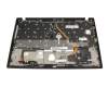5M10Z27456 original Lenovo keyboard incl. topcase FR (french) black/black with backlight and mouse-stick