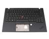 5M10Z27460 original Lenovo keyboard incl. topcase DE (german) black/black with backlight and mouse-stick WLAN