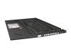5M10Z27460 original Lenovo keyboard incl. topcase DE (german) black/black with backlight and mouse-stick WLAN
