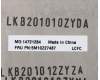 Lenovo 5M10Z27487 MECH_ASM GRP_KBD_BZL_Slovenian_WL_DB_CHY