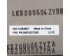Lenovo 5M10Z27535 MECH_ASM GRP_KBD_BZL_IL(HBW)_WW_DB_CHY