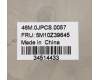 Lenovo 5M10Z39645 MECH_ASM NoWW C-Cvr+NOR KB ASM,LTN