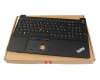 5M11A36338 original Lenovo keyboard incl. topcase CH (swiss) black/black with backlight and mouse-stick
