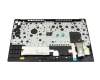 5M11A36339 original Lenovo keyboard incl. topcase CH (swiss) black/black with backlight and mouse-stick